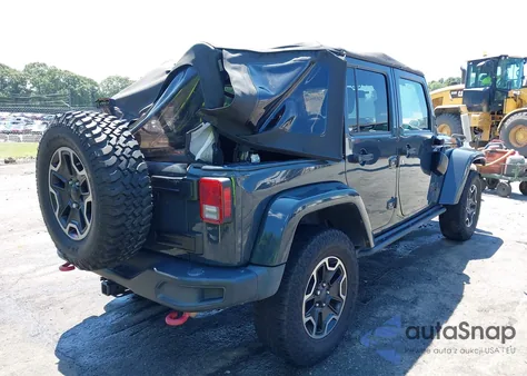 2017 Jeep Wrangler Unlimited Rubicon Hard Rock 4X4 из США, поврежденный, VIN 1C4BJWFG6HL574013